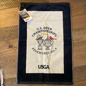 US Open golf towel